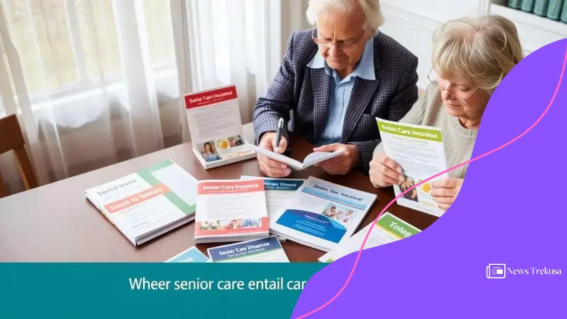 Types of senior care insurance options