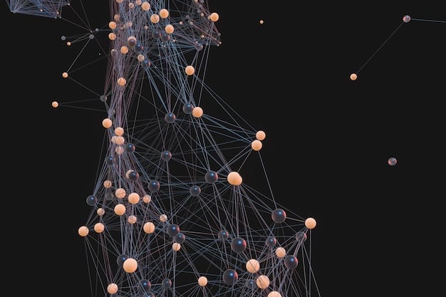 An abstract representation of a neural network with interconnected nodes, symbolizing the complex process of analytical thinking and critical evaluation.