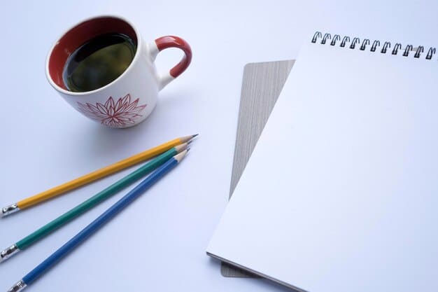 A close-up shot of a notepad and pen resting on a table next to a laptop displaying research articles. The scene is bathed in natural light, highlighting the tools of critical analysis and the importance of research in forming a well-informed critique.