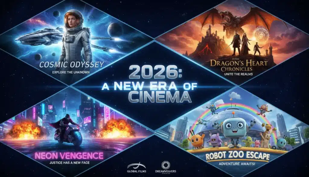 2026 Movie Calendar: 8 Major Studio Releases Revealed