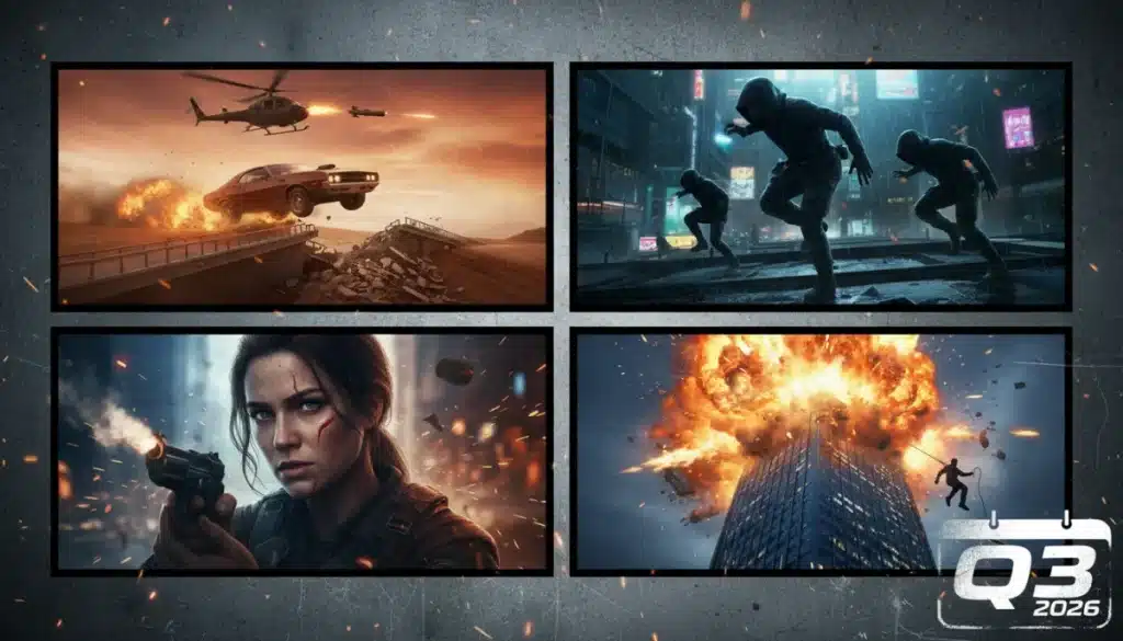 Action-Packed 2026: 4 Thrillers with Q3 Release Windows