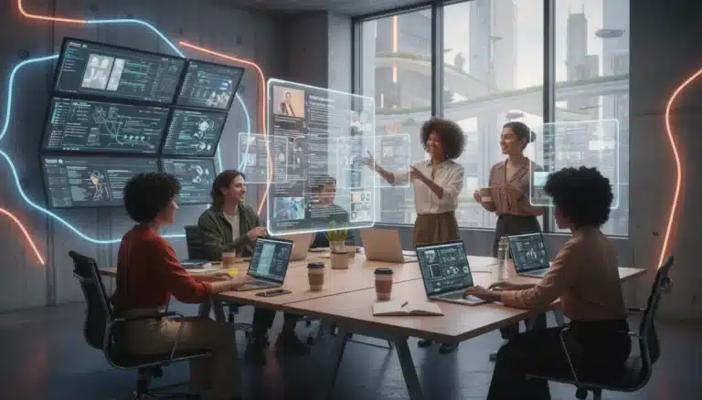 Diverse emerging writers collaborating on fresh storylines in 2026