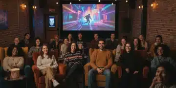Audience enjoying independent film in modern cinema 2026