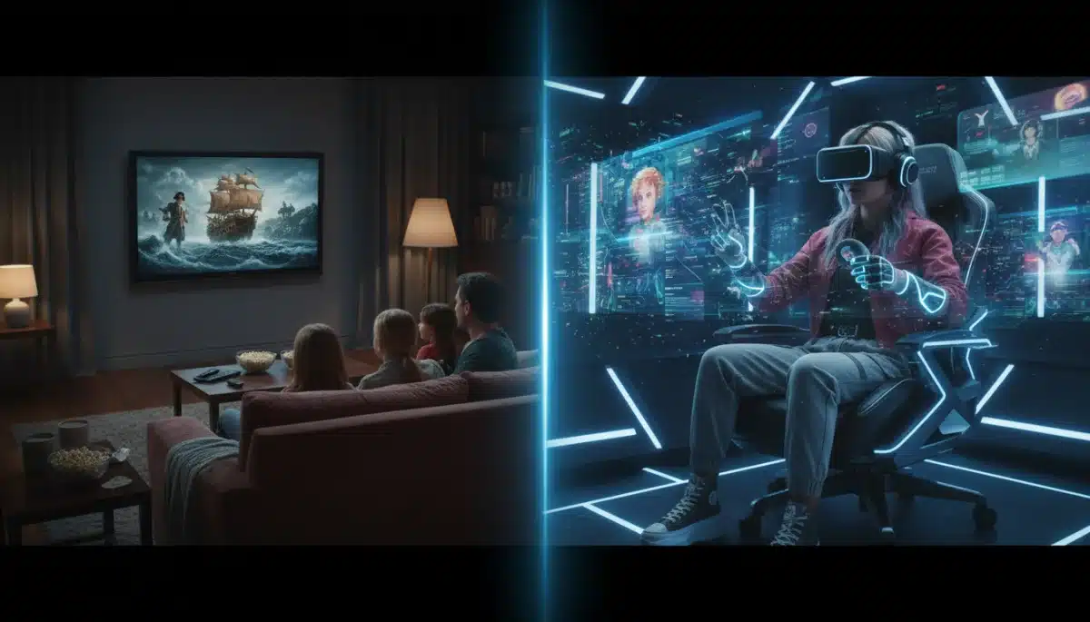 Shift from passive viewing to interactive entertainment experiences driven by Gen Z.