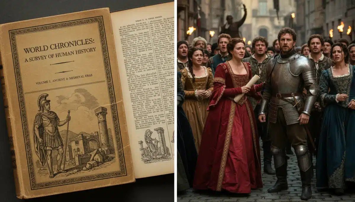 Textbook versus historical drama, contrasting history consumption